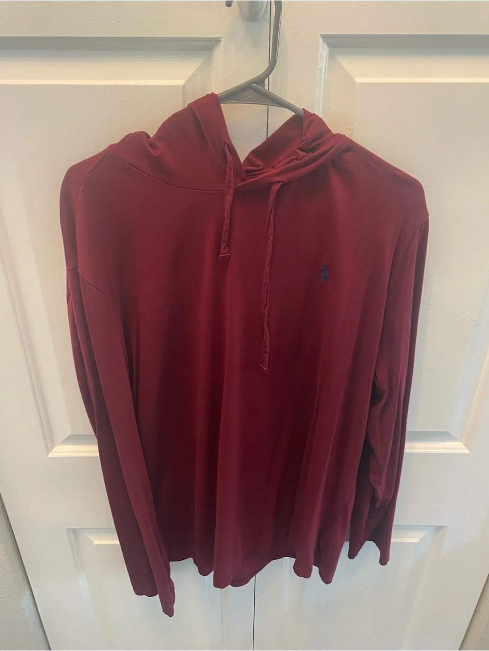 Polo by Ralph Lauren White Long Sleeve Crew Tee with Navy Pony